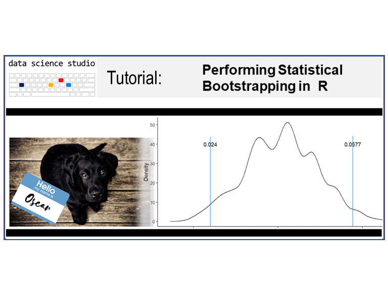 Bootstrapping in R Data Science Studio